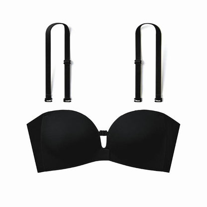 Strapless Front Closure Push-Up Bra