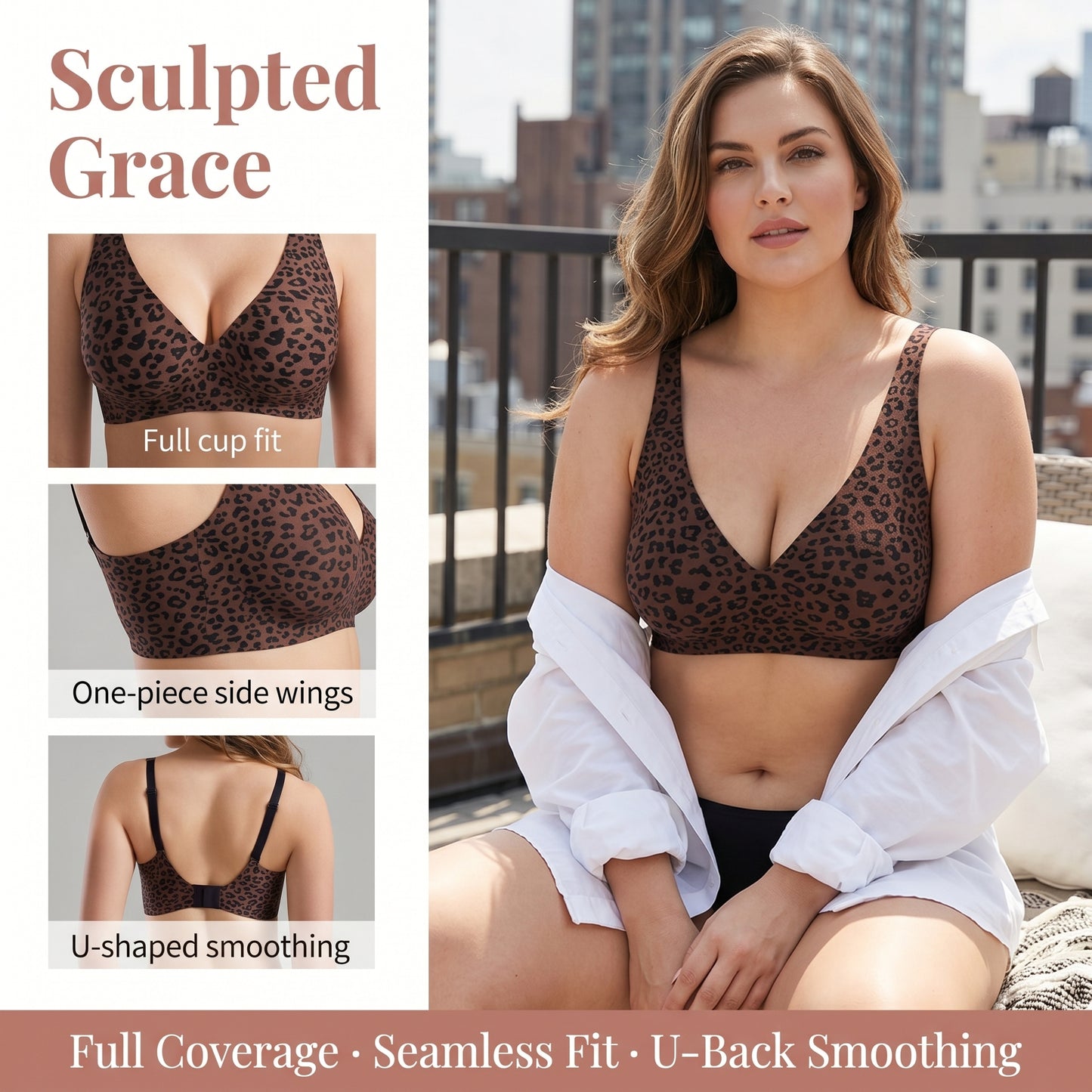 Comfortable Jelly Full Coverage Bra