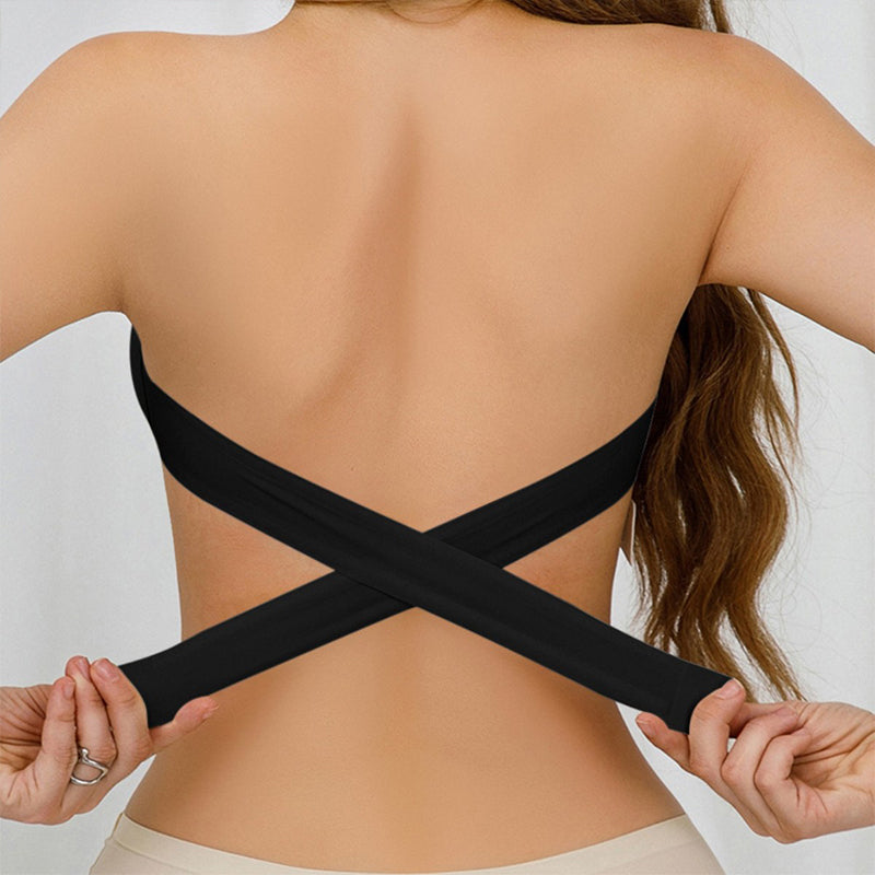 Convertible Strapless Minimizer Bandeau Bra